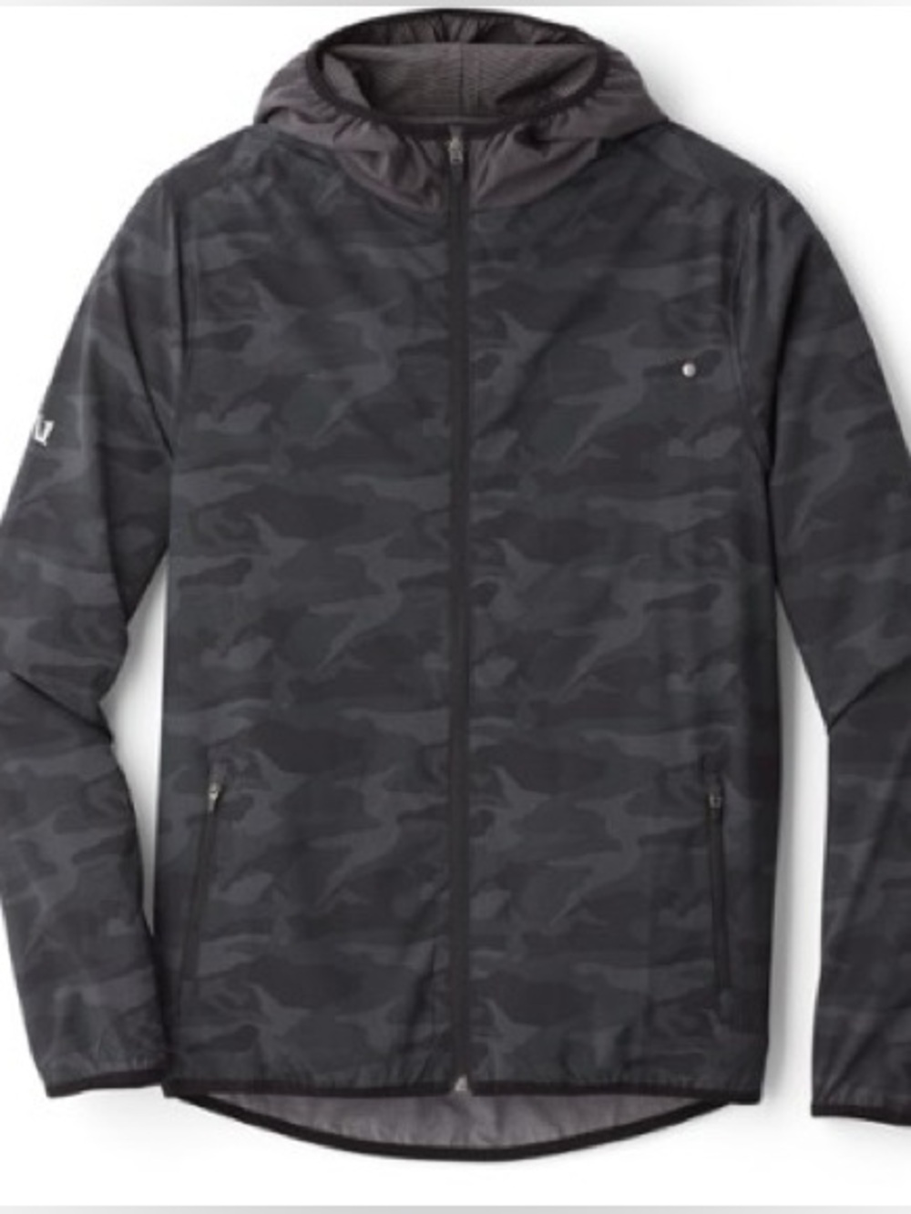 Vuori Men's Outdoor Trainer Shell Camo Windbreaker Jacket Small